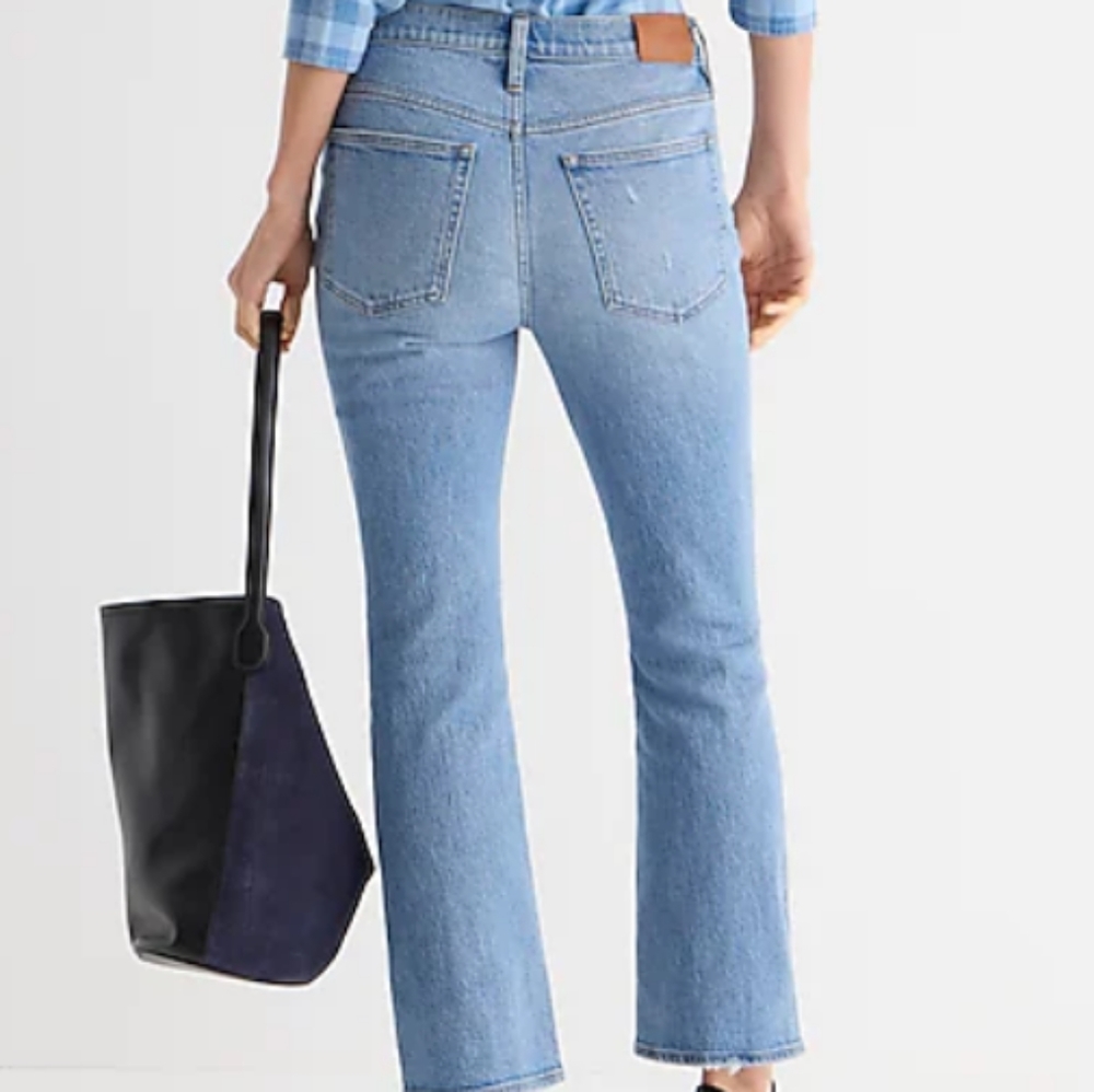 JCREW NWT 9'' demi-boot crop jean (32P) - Picture 2 of 3
